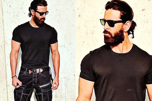 Hrithik Roshan shared the last picture in a bearded look