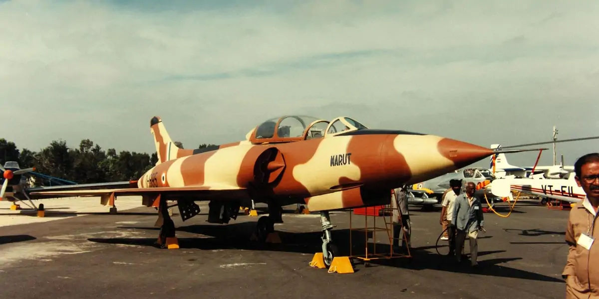  India's first jet aircraft  Marut 