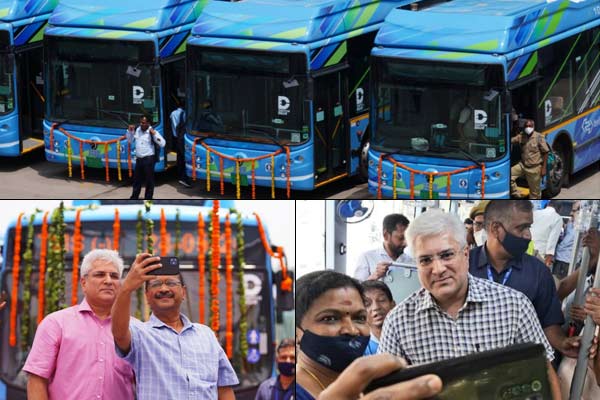 delhi governments new electric buses a hit among commuters