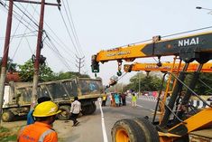 6 people crushed by dumper in Gorakhpur 3 killed 2 injured
