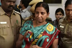 Rajiv Gandhi's assassination convict Nalini withdraws her husband's parole petition