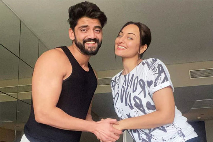 Sonakshi Sinha and Zaheer Iqbal