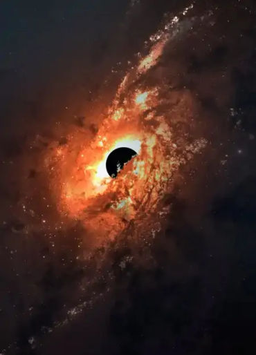 blackhole, light, escape, star, galaxy, universe, science