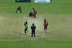 pakistan beat west indies in second odi mohammad nawaz took four wickets for 19 runs
