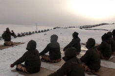 blood clots in the heart and brain of the soldiers