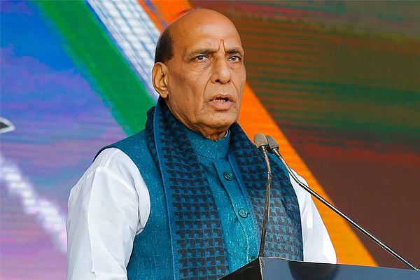 defense minister rajnath singh on a two day visit to jammu and kashmir from today