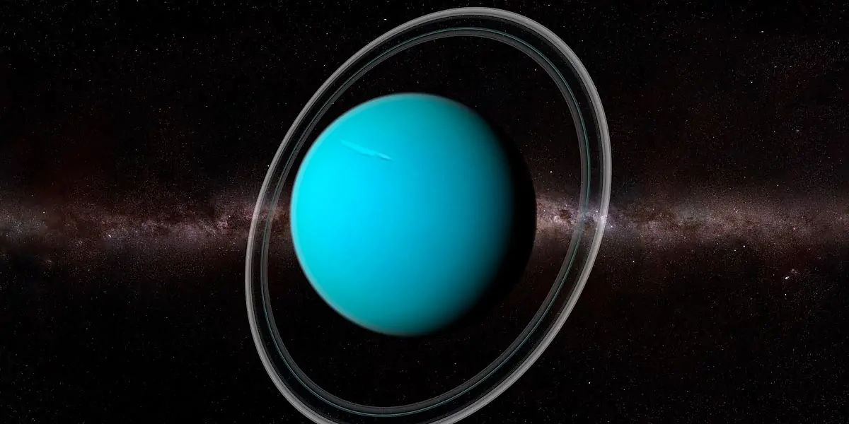 uranus, collided, north, south, planet, universe, solar system, seasonal