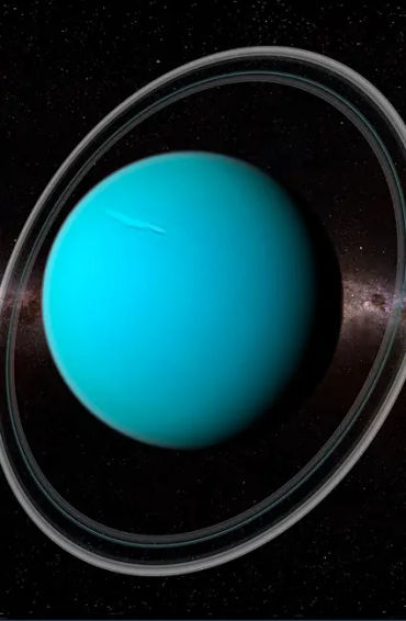 uranus, collided, north, south, planet, universe, solar system, seasonal