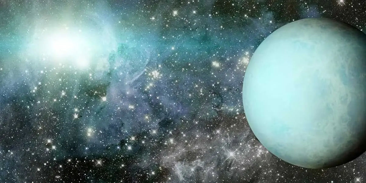 uranus, collided, north, south, planet, universe, solar system, seasonal