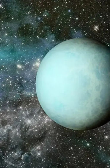 uranus, collided, north, south, planet, universe, solar system, seasonal