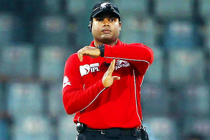 nitin menon retained in iccs special list of umpires