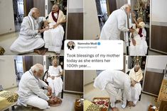 PM Modis mother Hiraba turns 100 today 