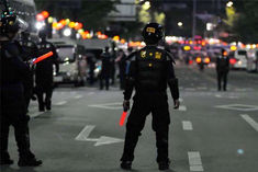 several including a police officer were shot in a shooting during a musical program in washington