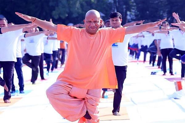 In UP, along with CM Yogi and Governor, 5 crore people practiced yoga