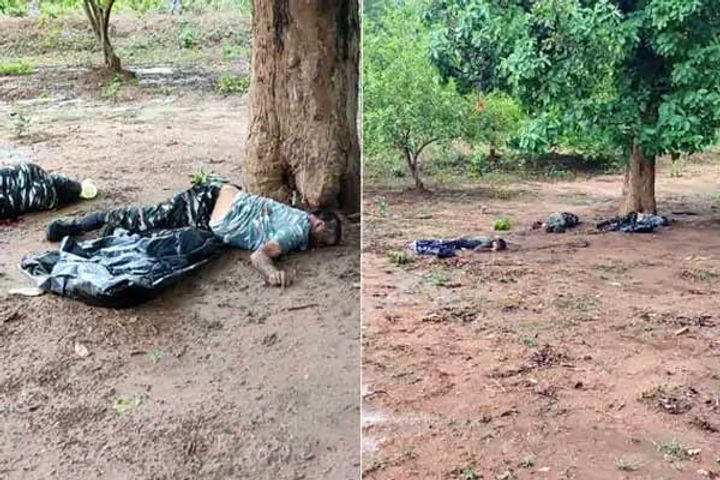 Naxalite attack on CRPF's road opening party, 3 soldiers martyred Naxalite attack on CRPF's road opening party, 3 soldiers martyred