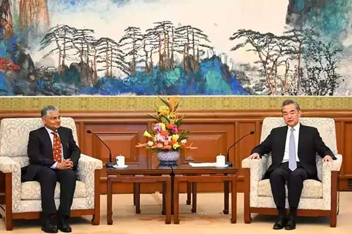 indian ambassador meets foreign minister of china ahead of brics summit