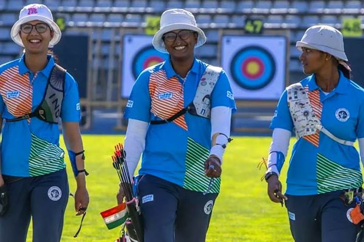 indian womens recurve archery team reached the final of the ongoing world cup stage 3 in paris