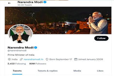 pm modi has 8 crore followers on twitter