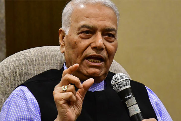 opposition candidate yashwant sinha to file nomination for presidential election today