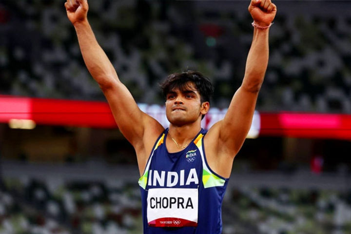 neeraj chopra breaks national record