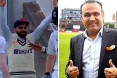 commentator sehwag said this when virat kohli started dancing after billings got out