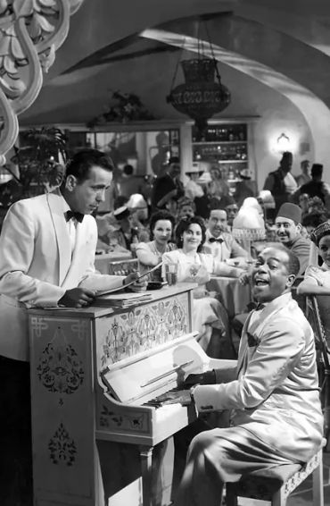 piano player, ricks cafe american, dooley wilson, actor, sam, musician, bartender, drummer, mimed, a