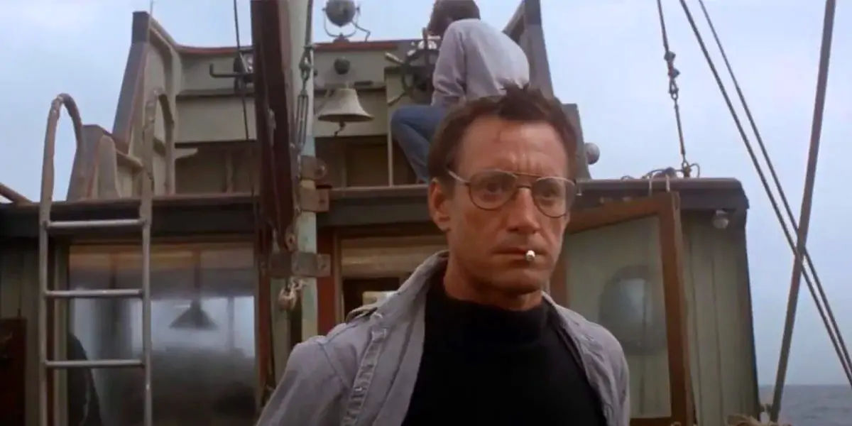 actor, boat, jaws, misquoted, line, best known, roy scheider, filming, joking, small, producers