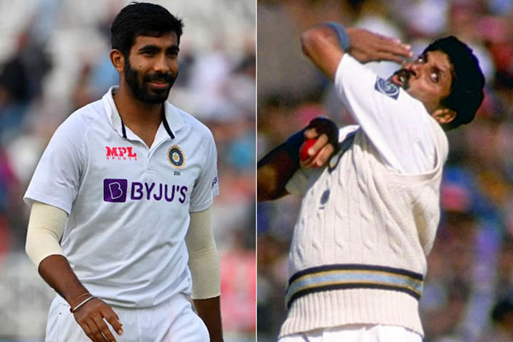 Jasprit bumrah broke this 40 year old record made of kapil dev