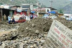 national highway disrupted due to cloudburst in doda 