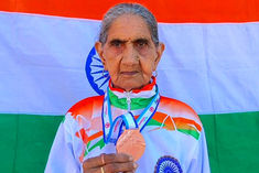 Bhagwani Devi won gold in World Masters Athletics Championships