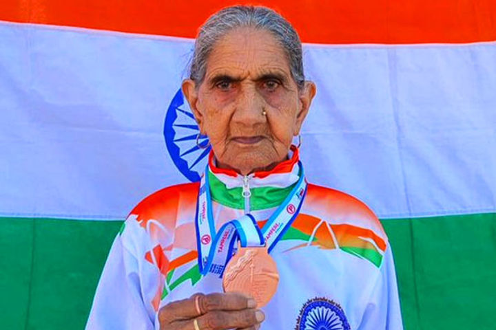 Bhagwani Devi won gold in World Masters Athletics Championships