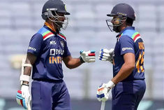 The pair of Rohit Sharma and Shikhar Dhawan completed 5000 runs as an opener partner in ODIs.