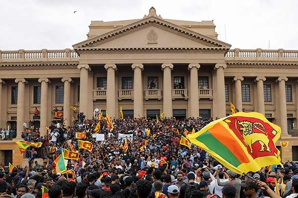 Emergency imposed in Sri Lanka, protesters stormed Parliament