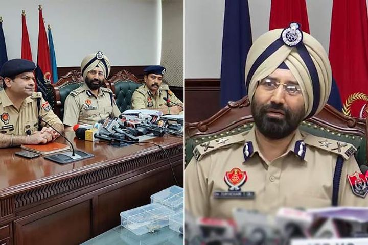 Jalandhar Rural Police Arrested 13 Gangsters With 13 Weapons