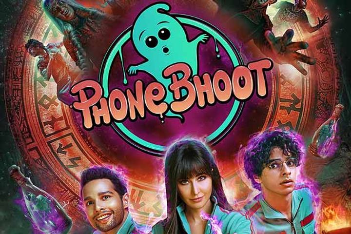 New motion poster of the film Phone Bhoot surfaced