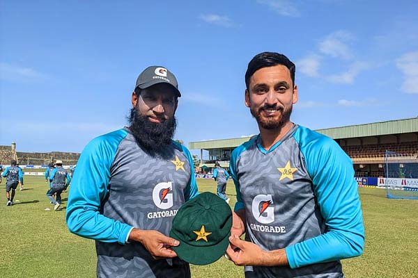 pakistani batsman salman ali made his test debut against sri lanka