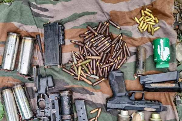 2 terrorists involved in terrorist module arrested in rajouri arms and ammunition recovered