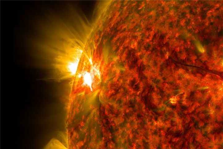 solar storm will hit the earth today there may be obstruction in gps mobile and satellite signals