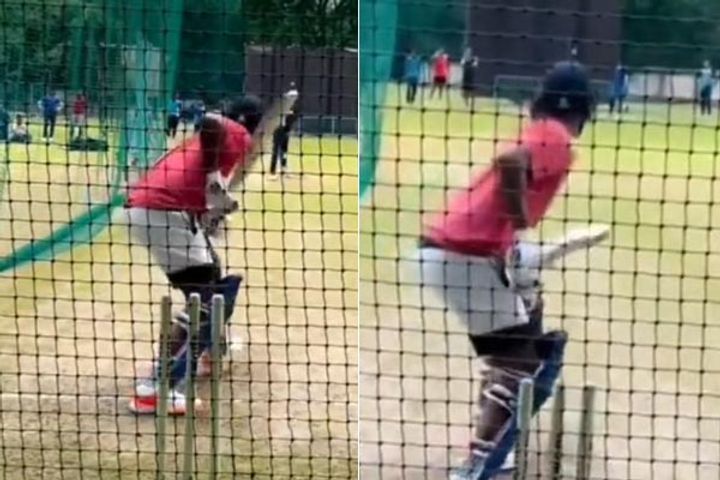 KL Rahul Face Jhulan Goswami In Nets KL Rahul Face Jhulan Goswami In Nets