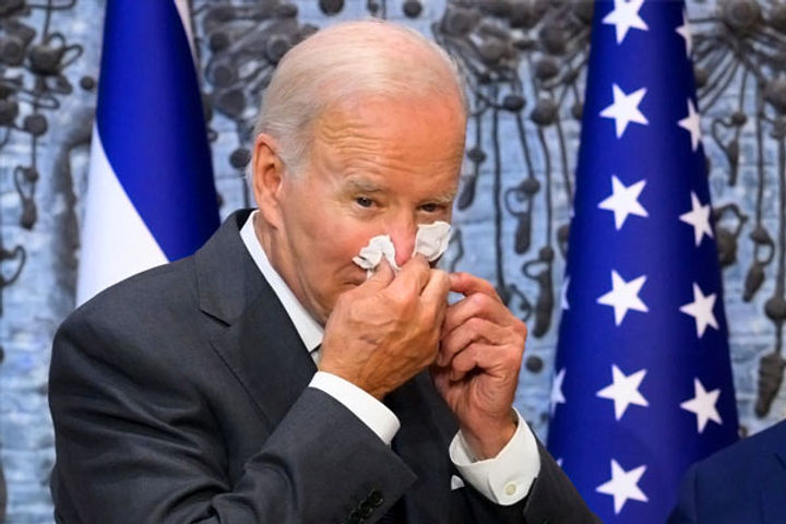 joe biden became corona infected