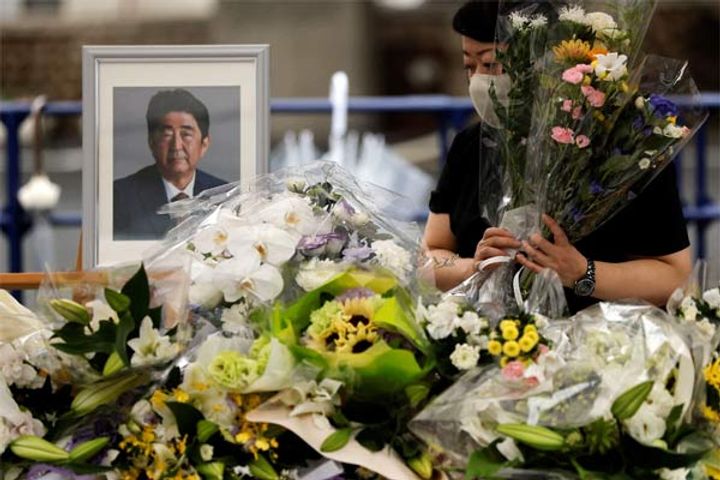 Shinzo Abe to be cremated with state honors on September 27