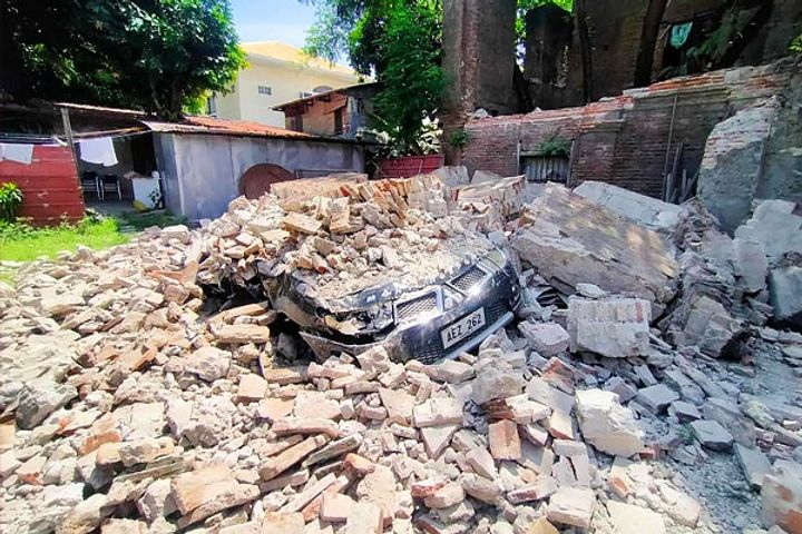 the earthquake struck afghanistan pakistan and uzbekistan as well as the philippines