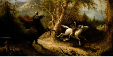 folklore, horsemen. german, grimm, celtic, dullahan, american, headless deamon