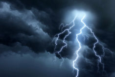 cloud burst at two places in tojing rangwe and dared nallah two people died due to lightning in kang