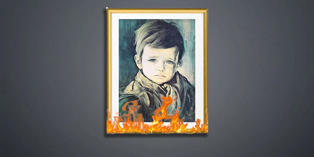 Crying Boy Paintings