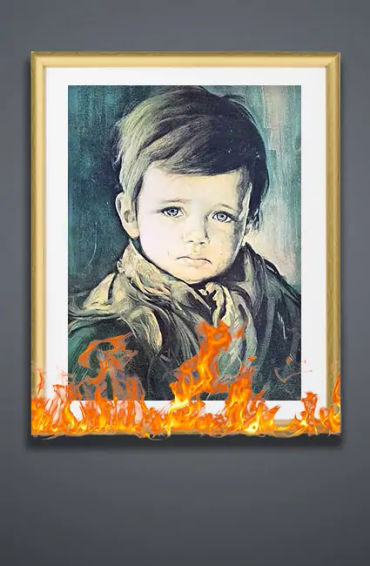 Crying Boy Paintings