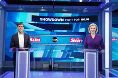 anchor faints during tv debate rishi sunak rushes to help