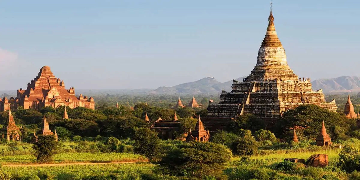 myanmar, pagodas, kingdom, pagan, buddhism, temples, burmese, burma
