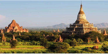 myanmar, pagodas, kingdom, pagan, buddhism, temples, burmese, burma