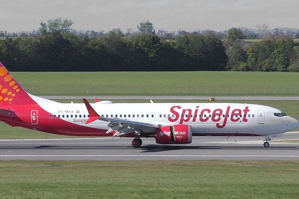Emergency landing of SpiceJet flight from Kolkata to Jabalpur in Jaipur